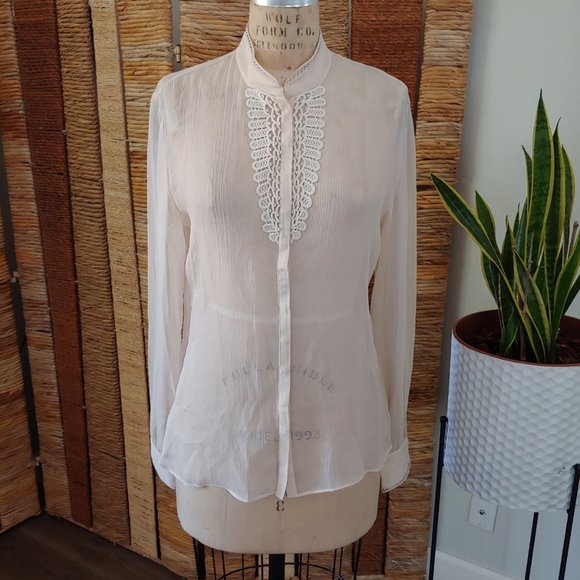 T Tahari Tops - Gorgeous T Tahari Sheer Blouse